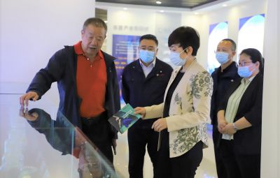 市委常委、宣傳部部長韋青到寶泰隆走訪調(diào)研