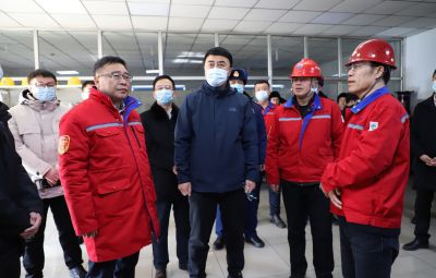 市委副書記、市長李兵蒞臨寶泰隆開展“兩會”前安全生產(chǎn)檢查