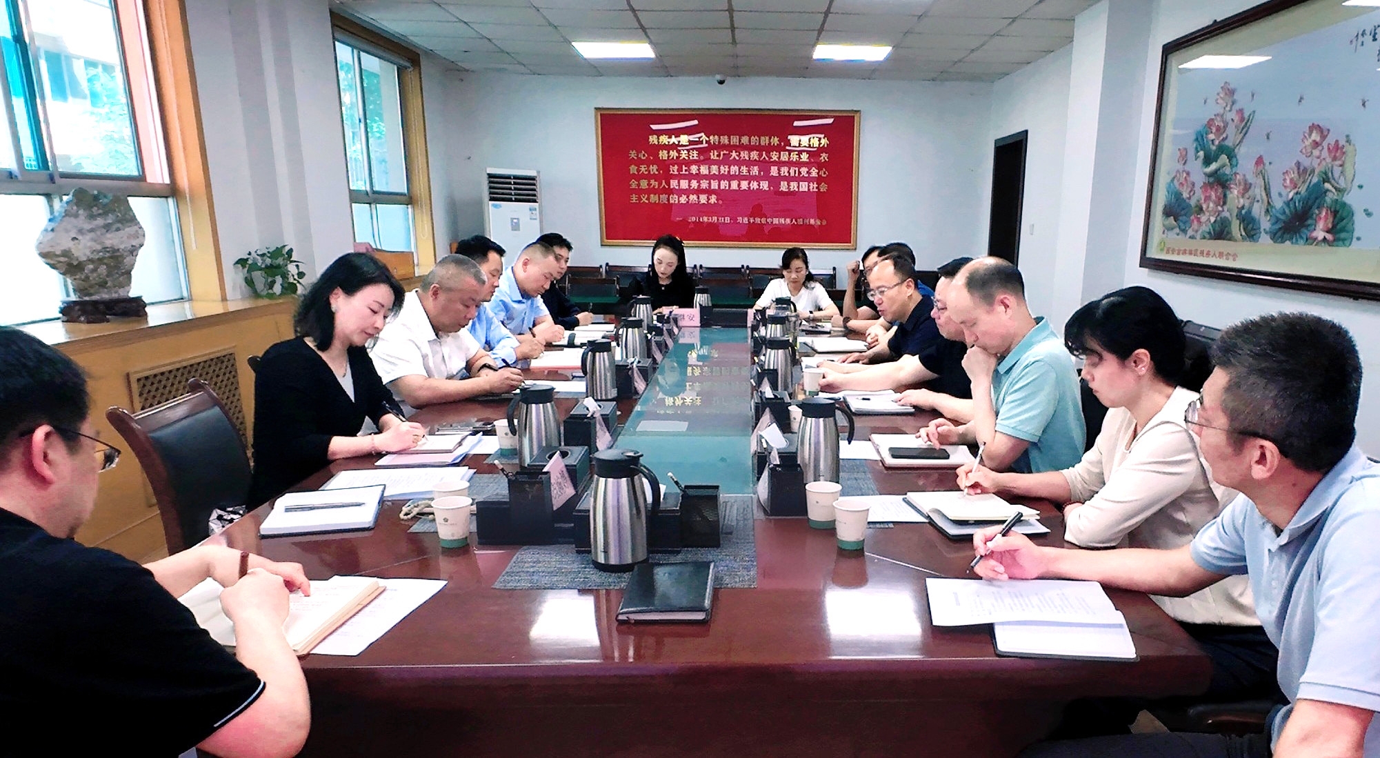 強盛一行赴西安市殘疾人聯(lián)合會開展專題調(diào)研——共商殘疾人康復養(yǎng)老事業(yè)發(fā)展，探索科技助殘服務新模式